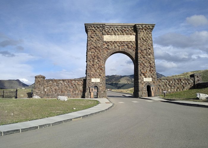 Yellowstone National Park West Entrance photo