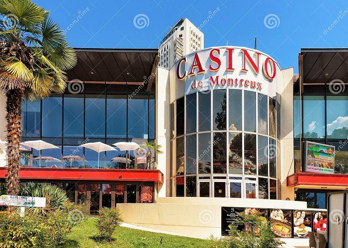 Casino Barriere Montreux Casino House at Geneva Lake in Montreux Editorial Photography ... photo