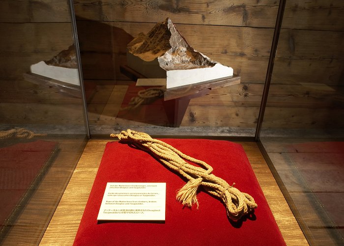 Matterhorn Museum Matterhorn Museum: Tragedy of First Ascent Matterhorn, Broken Rope ... photo