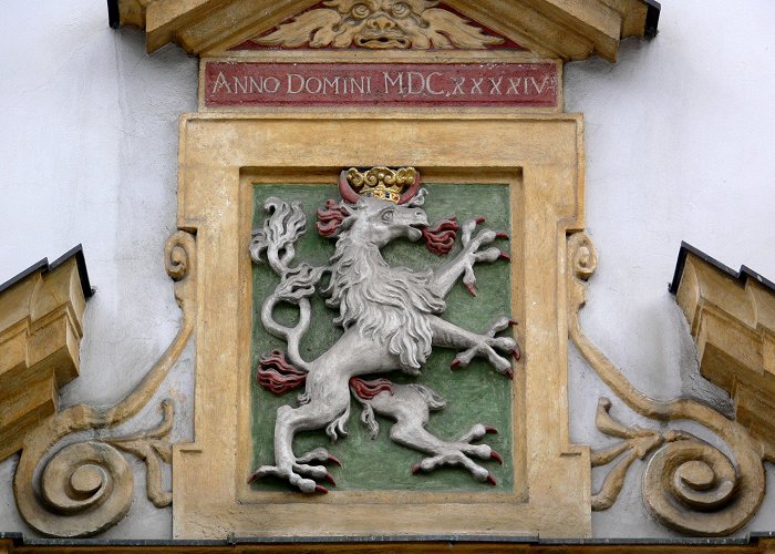 Zeughaus Zeughaus Graz, Styrian coat of arms (silver panther) | Graz ... photo