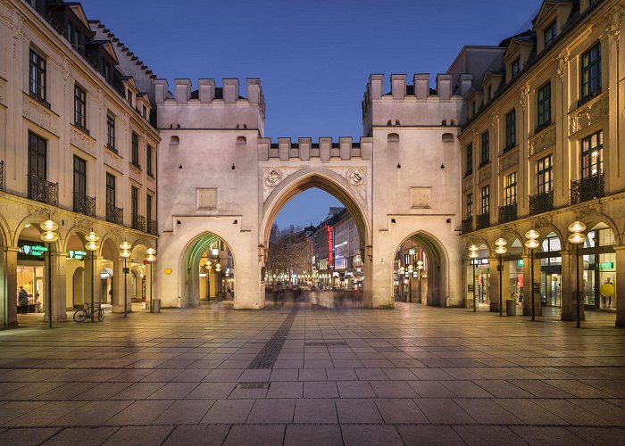 Karlstor Karlstor Gate and Karlsplatz Square, Munich, Germany | Anshar Images photo