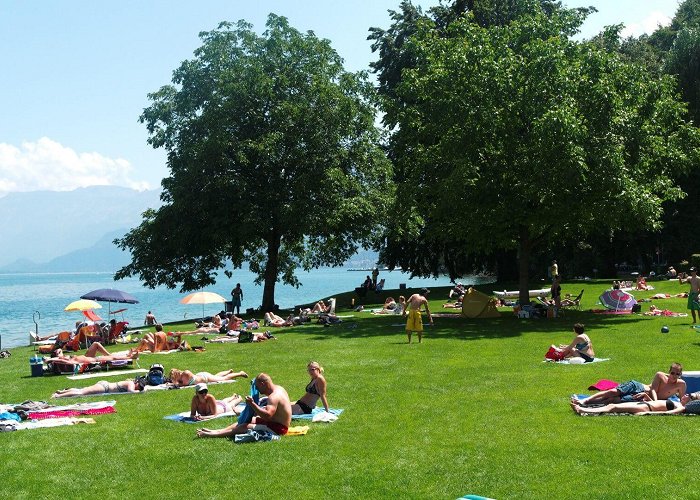 Lido Faulensee Lido on Lake Thun photo