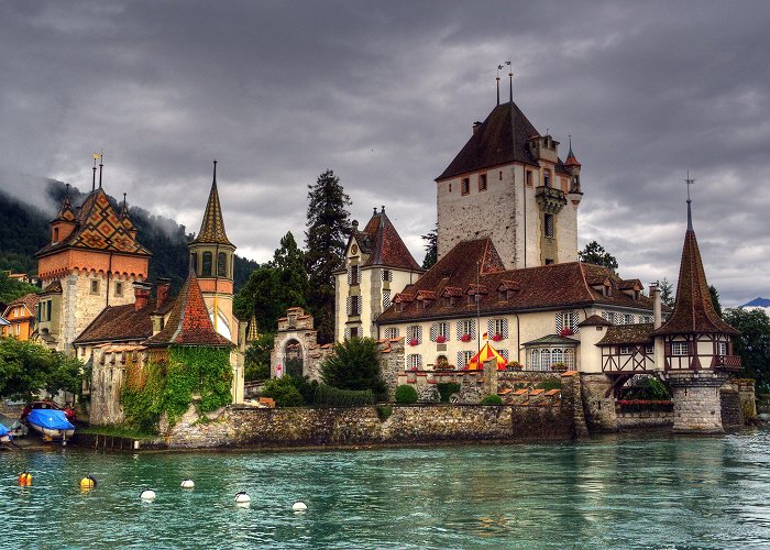 Oberhofen Castle Castle Oberhofen in Switzerland photo