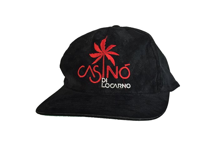 Locarno Casino Vintage 90s Casino Di Locarno Cap Velours Rare Streetwear Retro ... photo