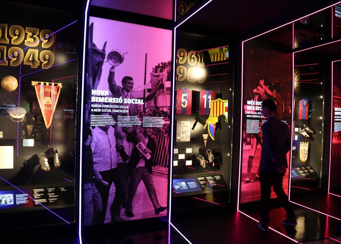 FC Barcelona Museum Barça unveils new temporary museum with immersive technology photo
