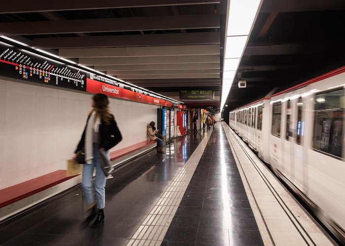 Espanya Metro Station Sony cameras keep Barcelona's metro video security on track ... photo