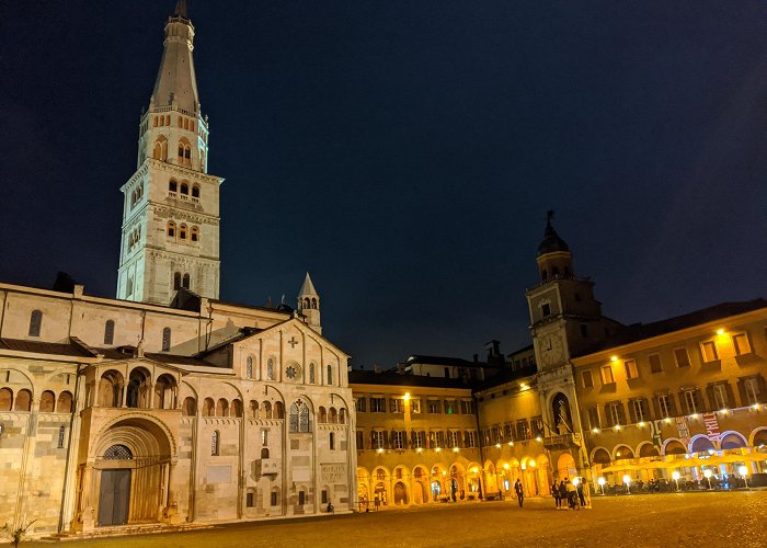 Piazza Grande Piazza Grande in Modena (Italy) with the Cathedral, the ... photo