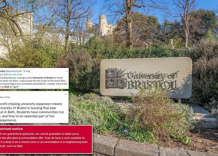 Bath University Students accuse Bristol University of 'profit-chasing' as hundreds ... photo
