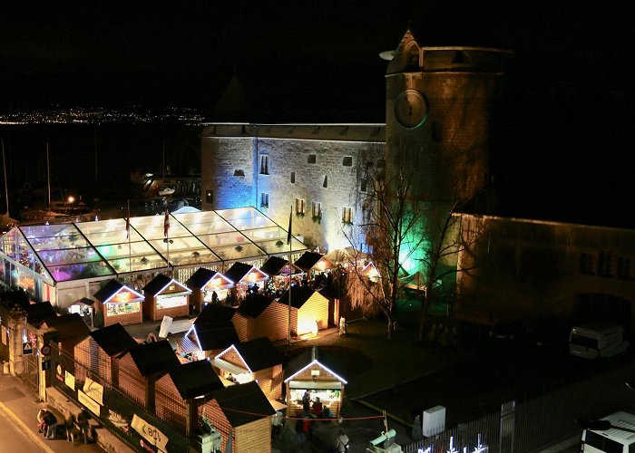 Chateau de Morges Christmas market in the castle of Morges | myvaud photo