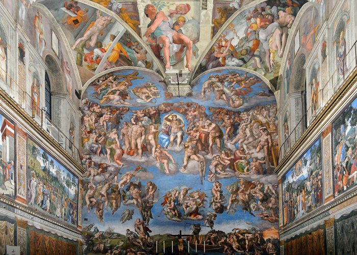 Sistine Chapel Last Judgment by Michelangelo (article) | Khan Academy photo