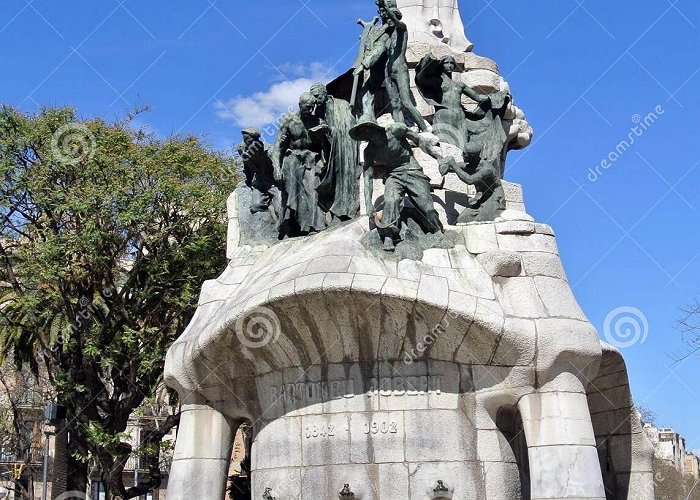 Tetuan Fountain-memorial To Dr. Bartolamew Robert at Tetuan Square in ... photo