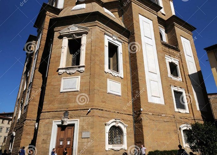 Cappelle Medicee Church of San Lorenzo with the Entrance of Cappelle Medicee in ... photo