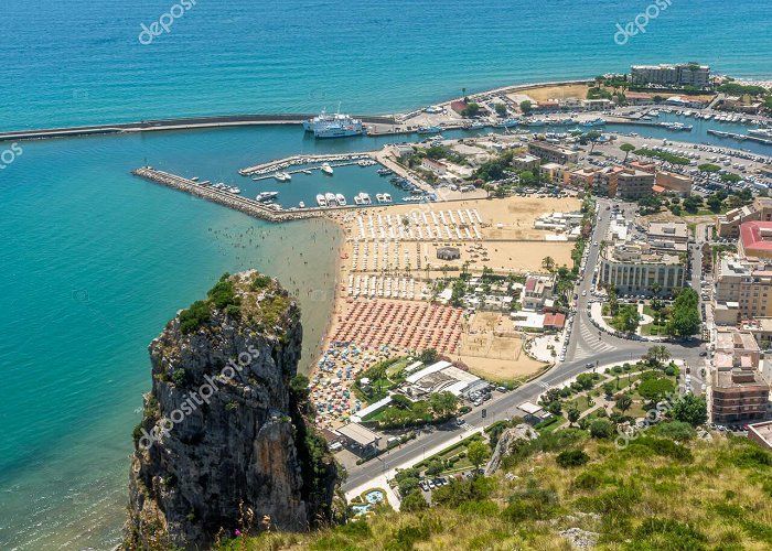 Temple of Jupiter Anxur Panoramic View Jupiter Anxur Temple Terracina Province Latina ... photo