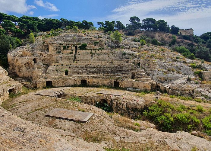 Roman Amphitheatre of Cagliari Sardinia's Roman Amphitheatre in Cagliari photo