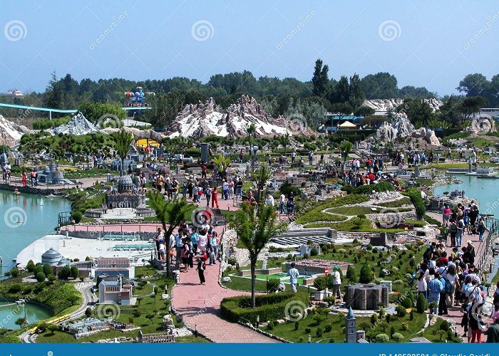 Italy in Miniature Panoramic View of the Theme Park `Italy in Miniature` Italia in ... photo