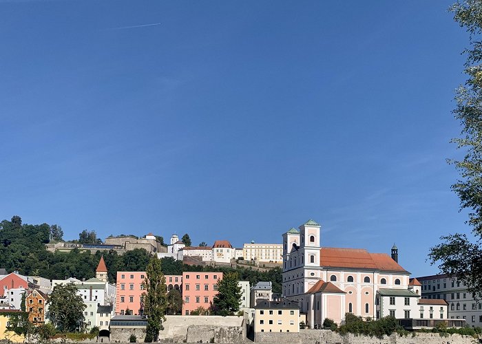 Altstadt Kota heubeul Garéja Passau St Michael na Veste Oberhaus › Ku sapédah photo