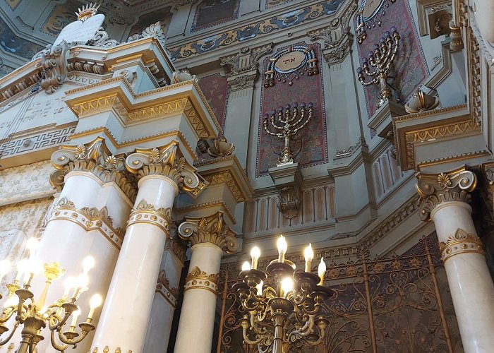 Synagogue of Rome Interior of the Great Synagogue of Rome : r/europe photo