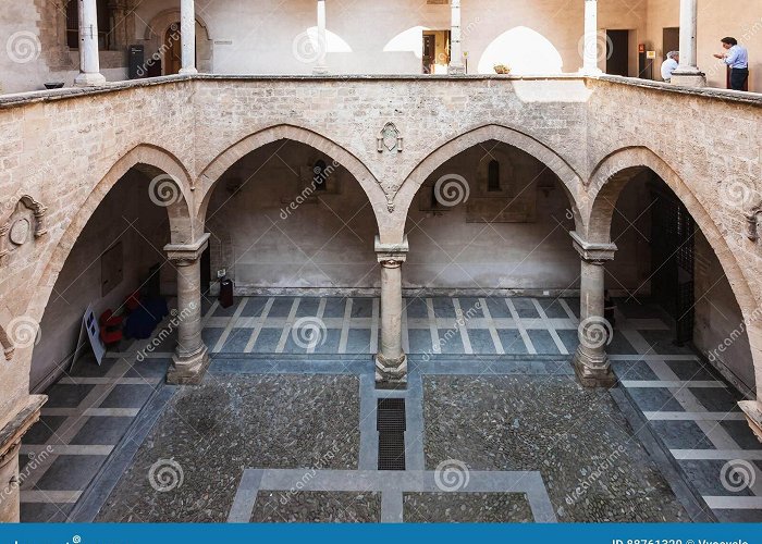 Palazzo Steri Patio of Palazzo Chiaramonte - Steri in Palermo Editorial Image ... photo