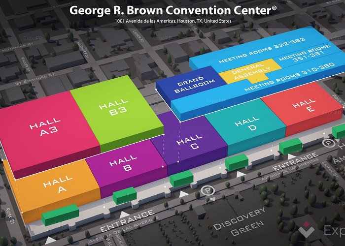 George R Brown Convention Center George R. Brown Convention Center floor plan photo