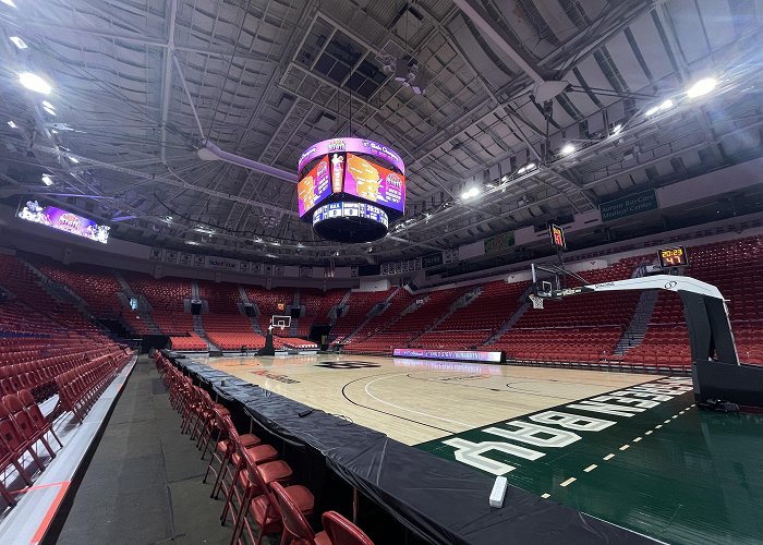 Resch Center Resch Center, nearby businesses ready for girls state basketball ... photo