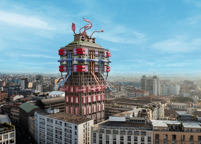 Torre Velasca Discover Elena Salmistraro's redesign of the Velasca Tower in a ... photo