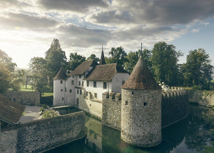 Castle Hallwyl Castle Hallwyl - Seengen, Switzerland : r/castles photo