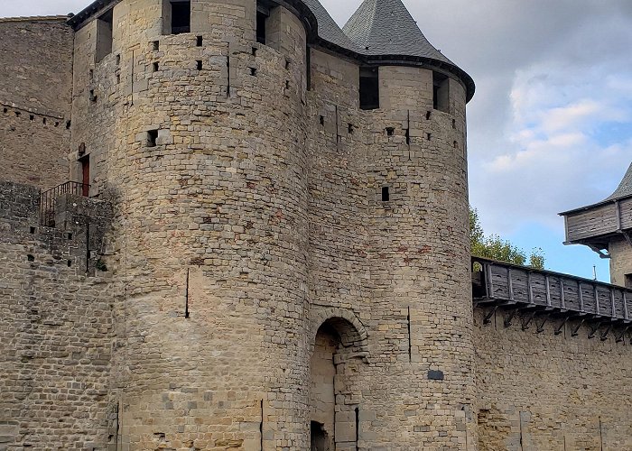 Chateau Comtal View of Château from the South East » Carcassonne audio guide app ... photo