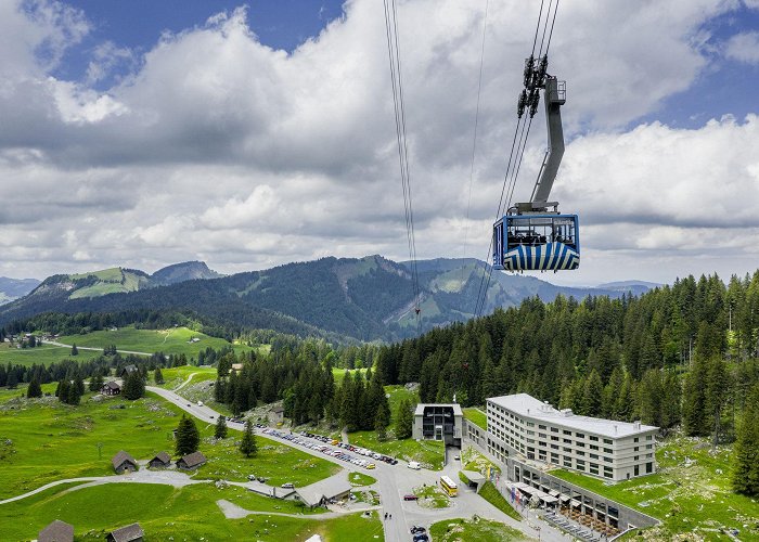 Santis - Schwebebahn August 1 celebration - national holiday on Schwägalp and Säntis ... photo