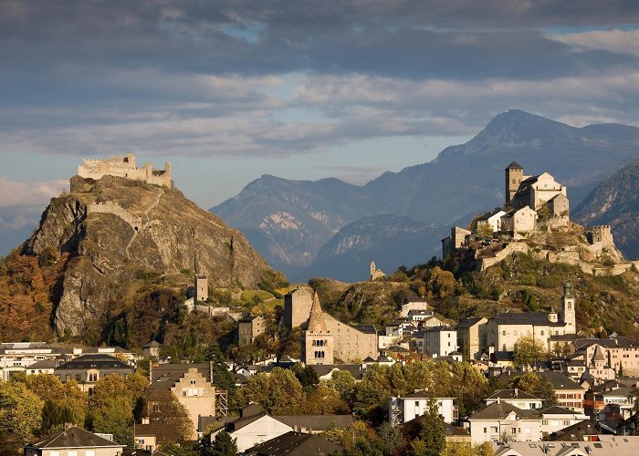 Tourbillon Castle The castles of Valère and Tourbillon • Famous building ... photo