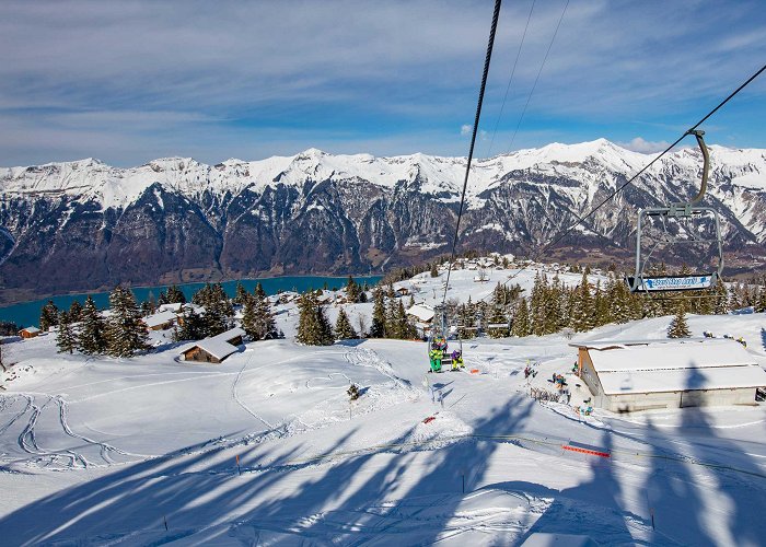 Sessellift Bei Familien beliebt: Wintersport auf der Axalp ob Brienz | Famigros photo