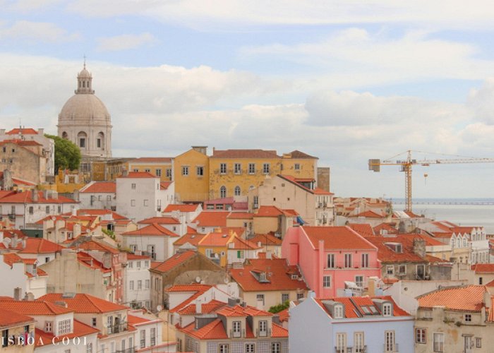 Portas do Sol Belvedere Portas do Sol Viewpoint | Lisboa Cool photo