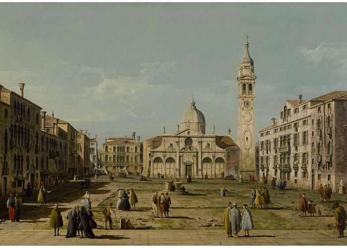 Santa Maria Formosa BERNARDO BELLOTTO | VENICE, A VIEW OF THE CAMPO AND CHURCH OF ... photo