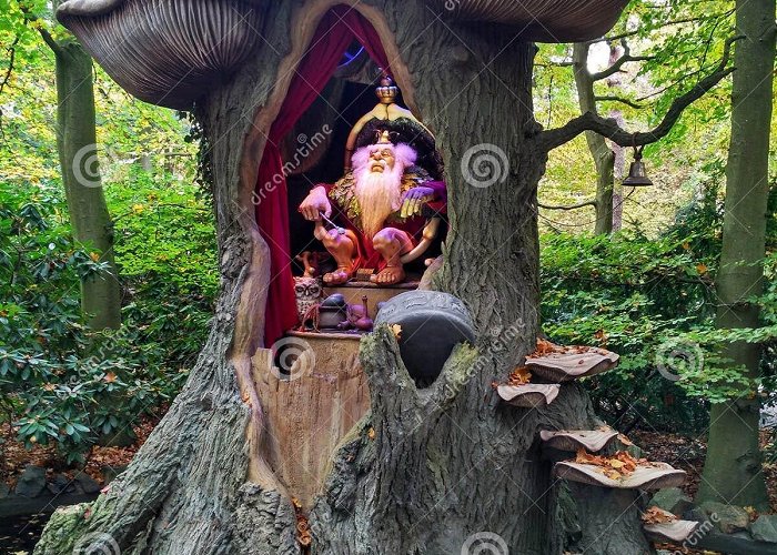 Efteling Kaatsheuvel / the Netherlands - November 03 2016: Troll Figure in ... photo