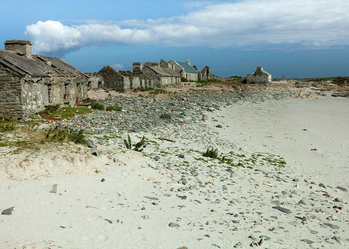 Inishkea North Early Monastery The secret tropical Irish island with incredible white beaches ... photo