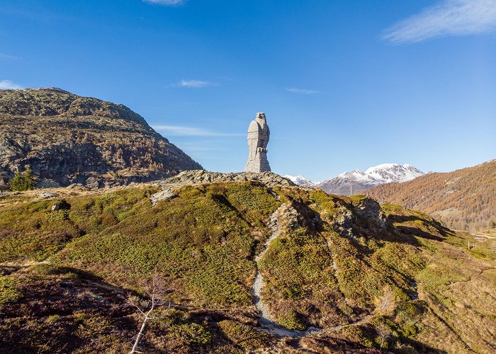 Simplon Pass Golden Eagle Monument Simplon Pass photo