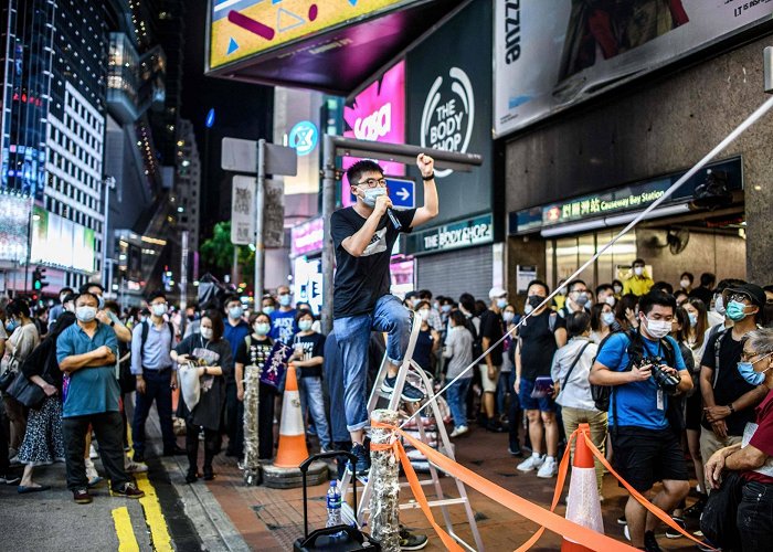 Causeway Bay Station China's Great Firewall looms over Hong Kong as surveillance grows ... photo