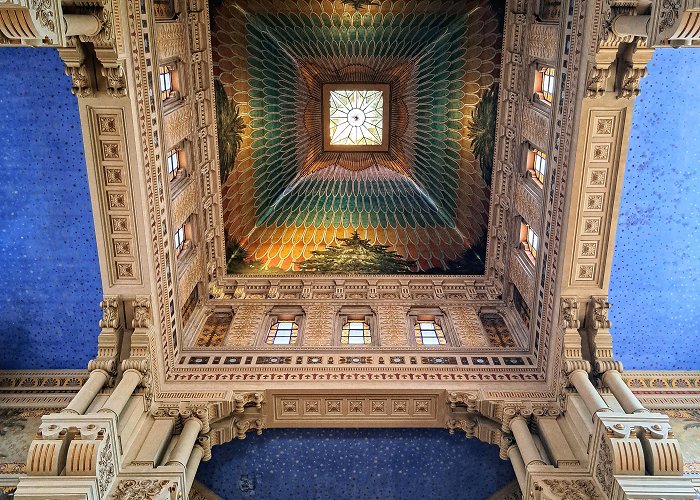 Jewish Museum of Rome at the Great Synagogue Ceiling of the Great Synagogue of Rome : r/Judaism photo