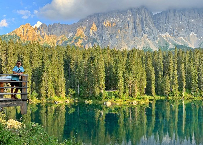 Lago di Carezza Lago di Carezza, South Tyrol, Italy – Away we wander and discover ... photo