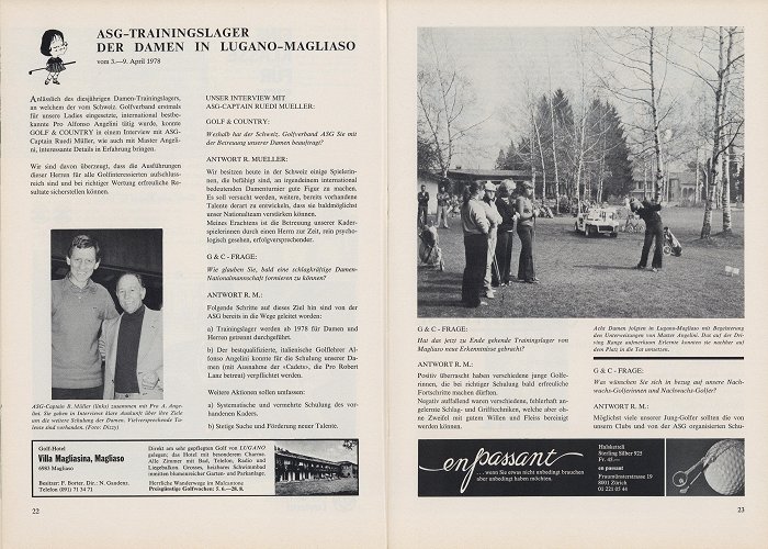 Golf Magliaso GOLF&COUNTRY 03-1978 by swissgolf.ch - Issuu photo