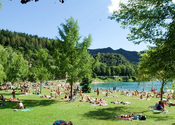 Lago di Ledro Molina - Besta Beach • Coast and beach » outdooractive.com photo