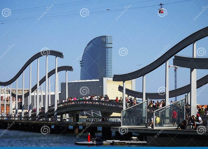 Maremagnum Maremagnum Bridge in Barcelona Editorial Photo - Image of ... photo
