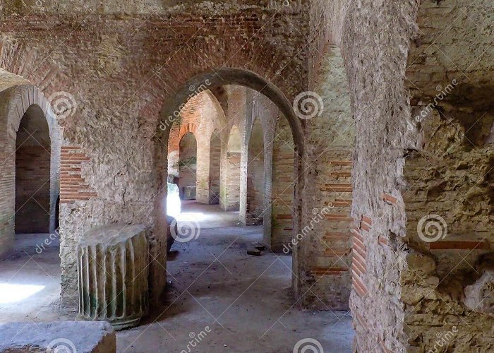 Amphitheatre Flavius Roman Flavian Amphitheater. Pozzuoli, Italy Stock Photo - Image of ... photo