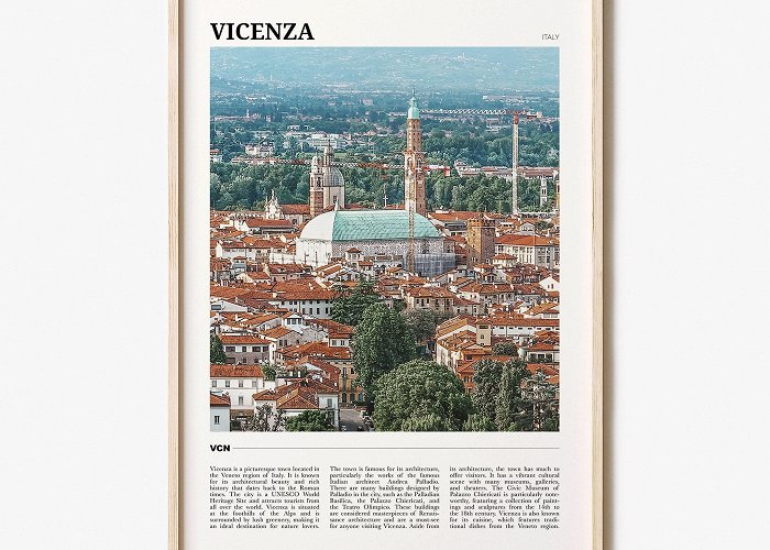 Town Museum Vicenza Travel Poster, Vicenza Wall Art, Vicenza Poster Print ... photo