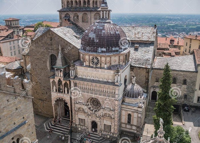 Bergamo Cathedral Basilica Di Santa Maria Maggiore Bergamo, Italy Stock Image ... photo