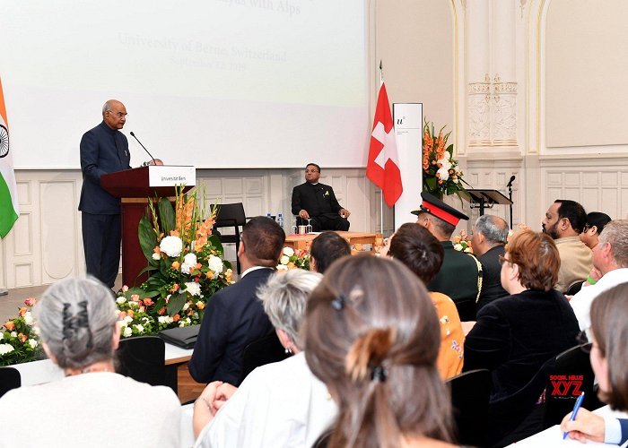 University of Berne Bern (Switzerland): President Kovind at University of Bern #Gallery photo