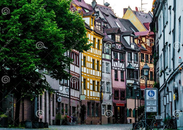 Weissgerbergasse WeiÃŸgerbergasse Nuernberg stock image. Image of germany - 33256547 photo