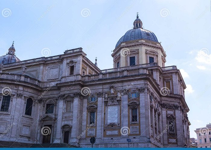 Esquiline The Basilica of Santa Maria Maggiori on the Esquiline Hill in Rome ... photo