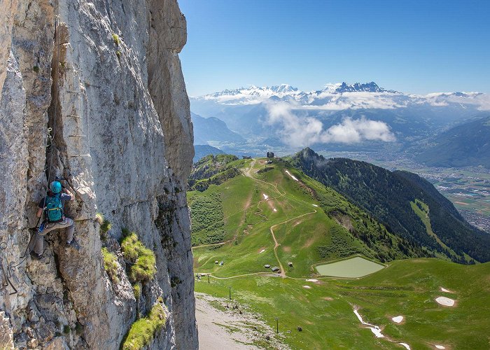 Aï - Berneuse The most beautiful via ferrata in the canton of Vaud | myvaud photo