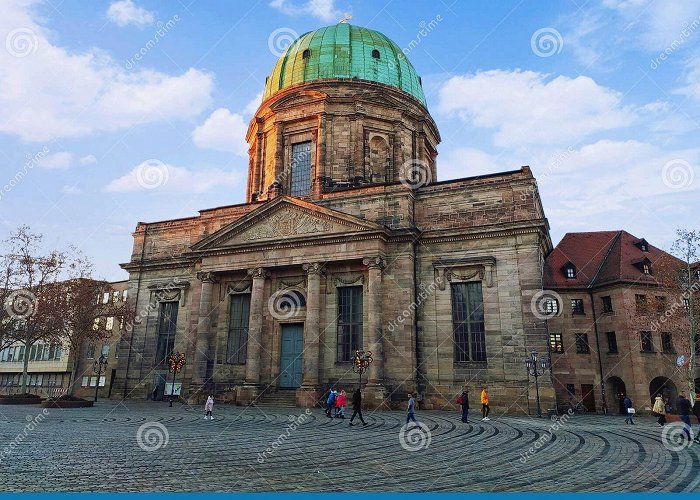 Elisabethkirche Church St. Elisabeth in the Center of Nuremberg Editorial Stock ... photo