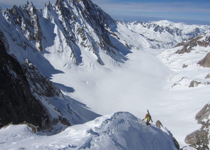 Mont Dolent Mont Dolent Climbing and Ski Traverse with Colin Haley - DAVE SEARLE photo